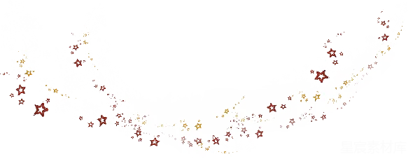 元素素材 节日装饰的月牙形背景