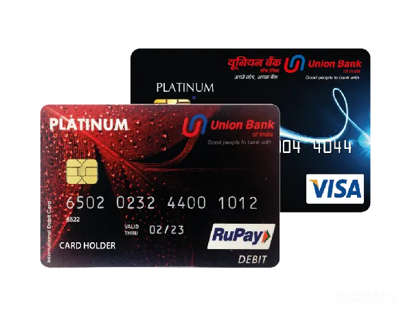 元素素材 印度联合银行Platinum信用卡
