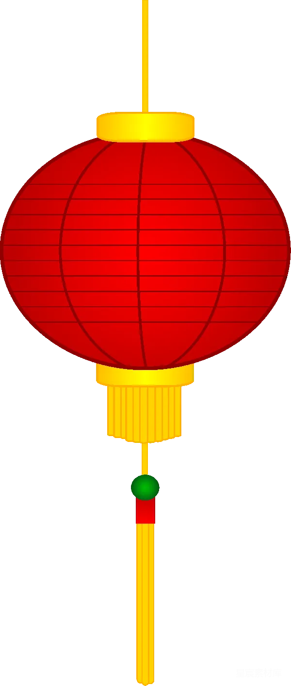 元素素材 中国红灯笼