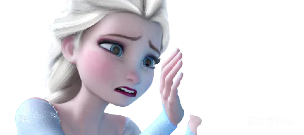 元素素材 冰雪奇缘中的艾尔莎
