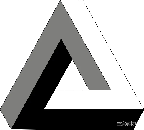 元素素材 几何三角形艺术图案