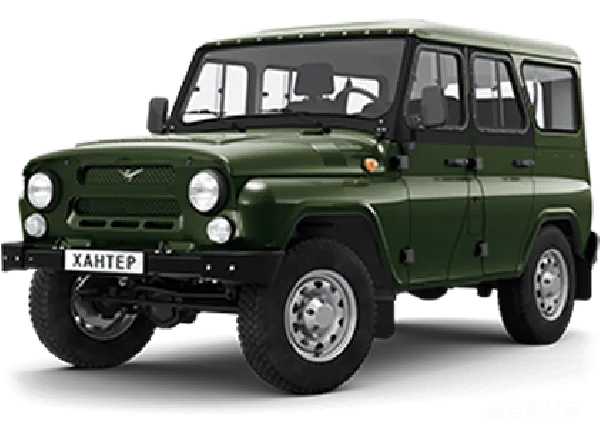 元素素材 经典越野车UAZ Hunter