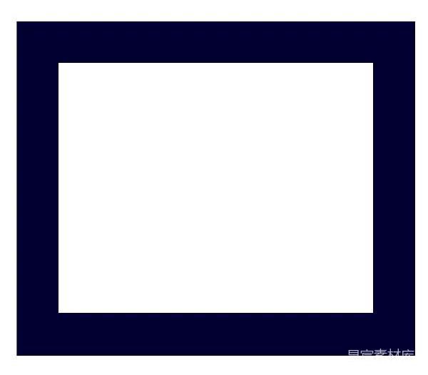 元素素材 深蓝边框的黑色背景