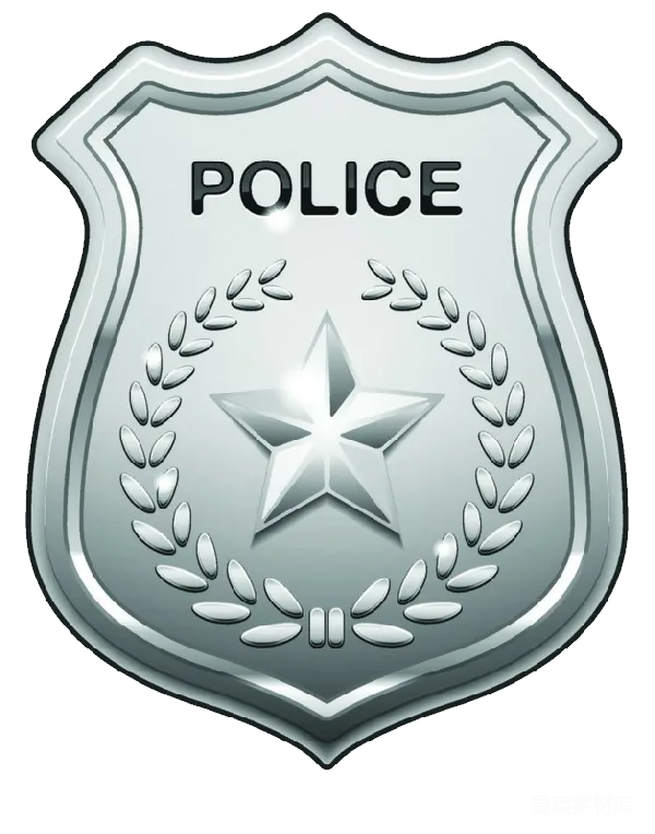 元素素材 警徽图案