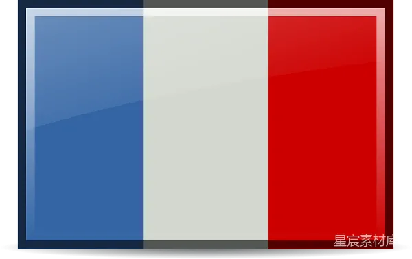 元素素材 法国国旗