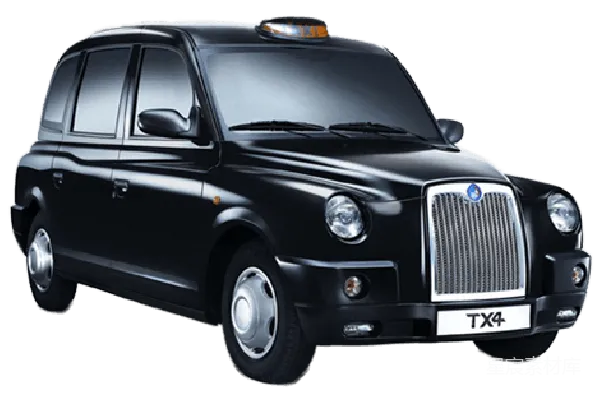 元素素材 经典伦敦出租车 TX4