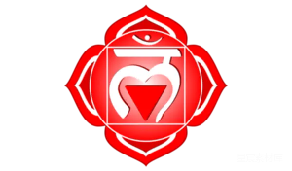 元素素材 心轮图示