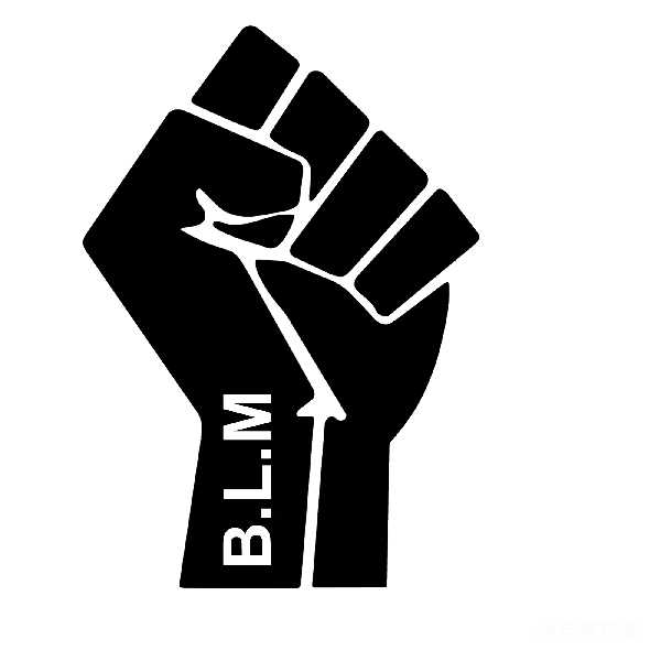 元素素材 B.L.M. 非裔美国人的权利
