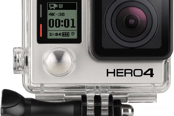 元素素材 带防水壳的GoPro HERO4运动相机