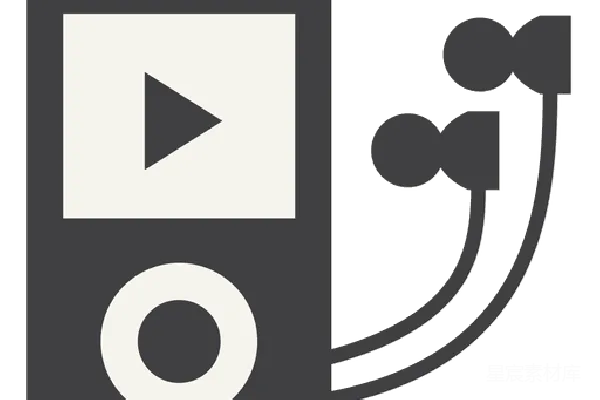 元素素材 播放器图标