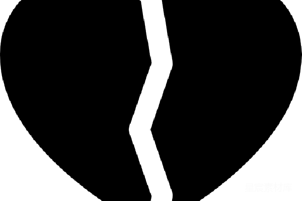 元素素材 破碎的