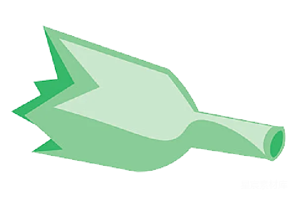 元素素材 破碎