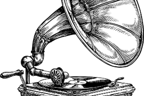 元素素材 留声机
