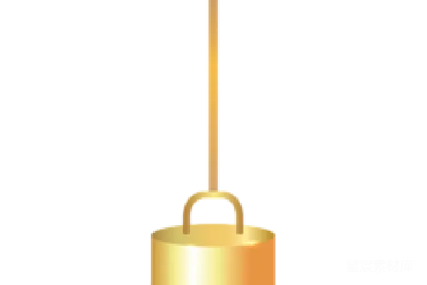 元素素材 悬挂的红色圣诞装饰球