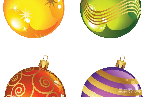 元素素材 节日装饰球
