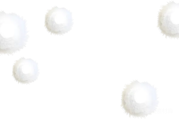 元素素材 雪球