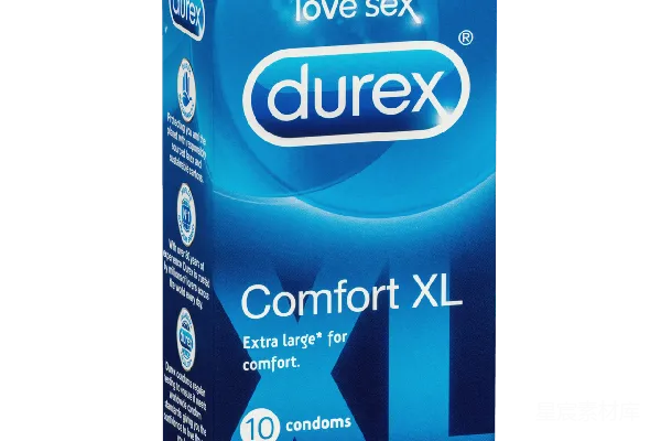 元素素材 杜蕾斯Comfort XL避孕套包装盒