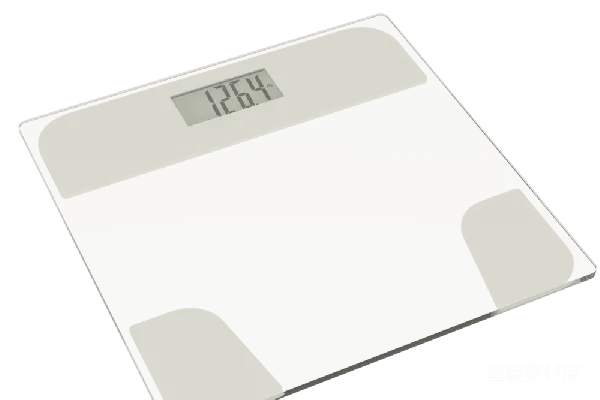 元素素材 数字体重秤