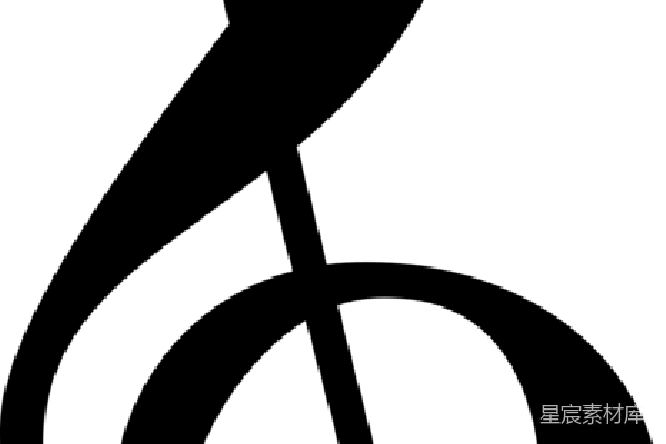 元素素材 琴谱中的标识符