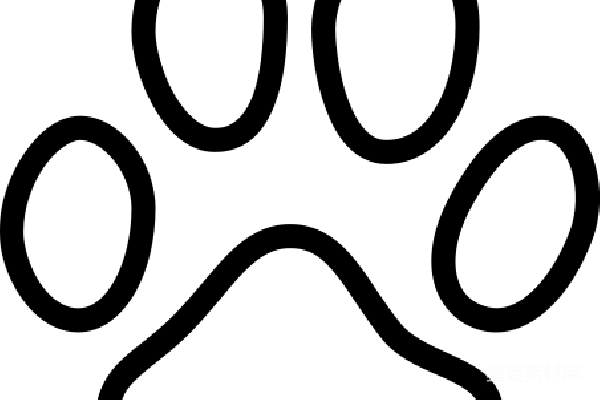 元素素材 爪子
