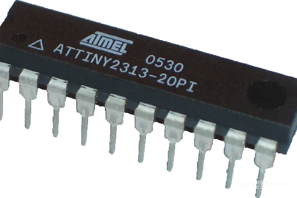 元素素材 ATMEL ATTINY2313-20PI微控制器