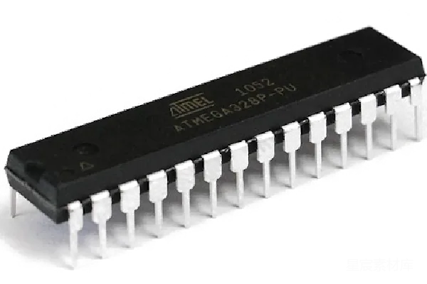 元素素材 ATMEL ATMEGA328P-PU微控制器芯片
