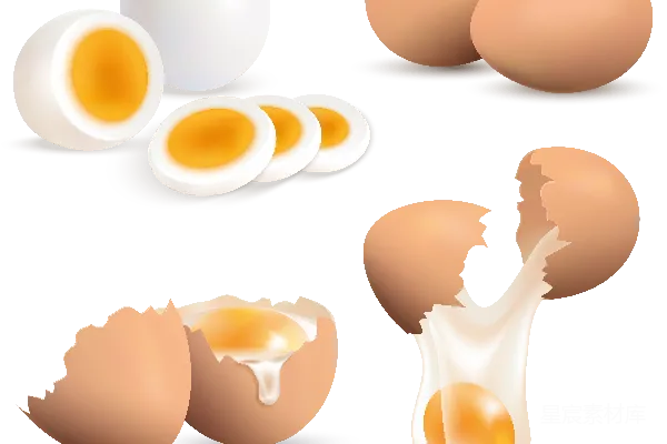 元素素材 鸡蛋