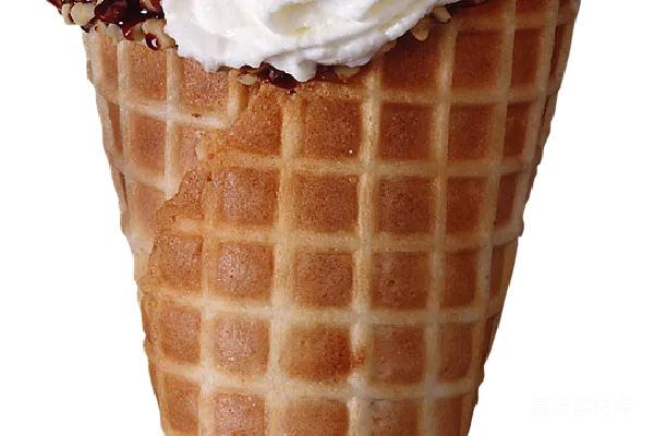元素素材 经典冰淇淋圣代