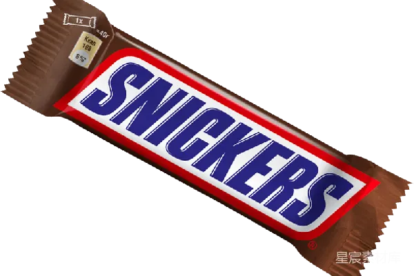 元素素材 Snickers巧克力棒包装
