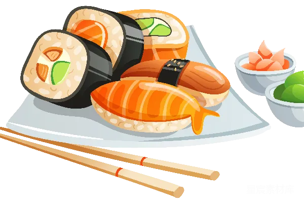 元素素材 寿司