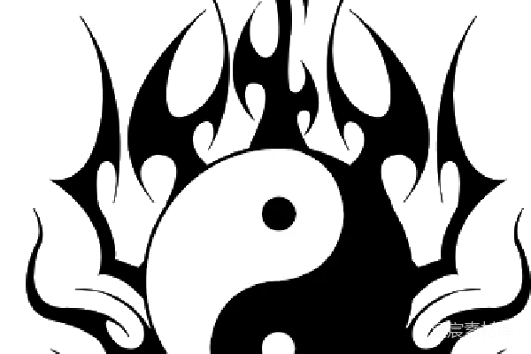 元素素材 太极符号
