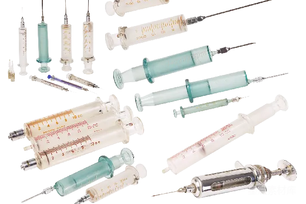 元素素材 多角度展示的注射器拼贴图