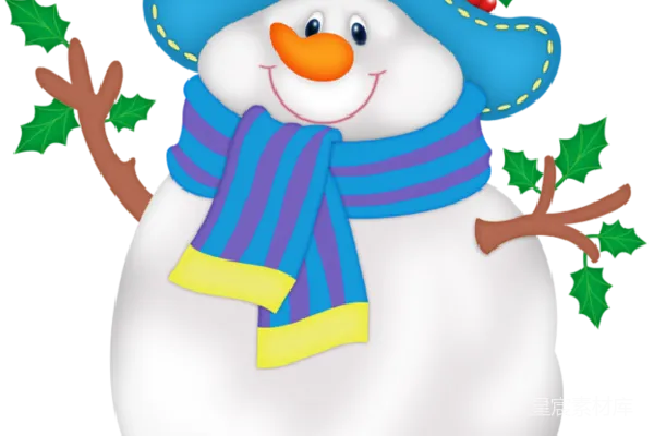 元素素材 雪人