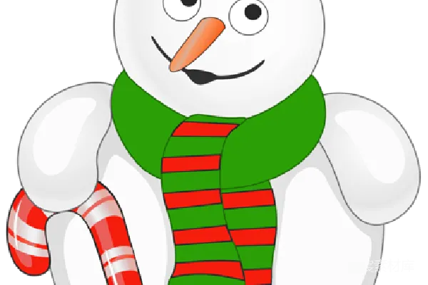 元素素材 雪人