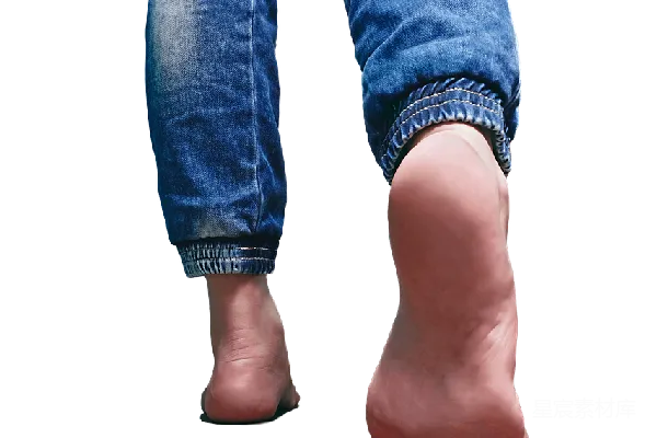 元素素材 赤脚