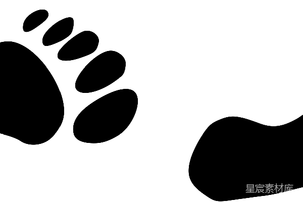 元素素材 黑色背景的抽象艺术