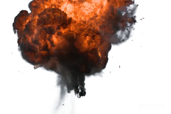 元素素材 爆炸