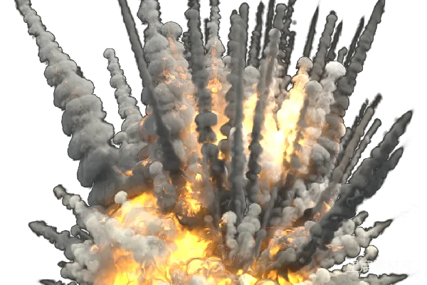 元素素材 爆炸效果