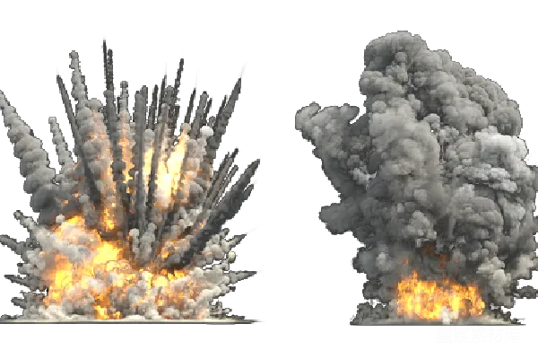 元素素材 爆炸