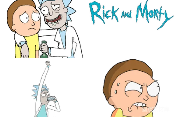 元素素材 Rick and Morty搞笑瞬间