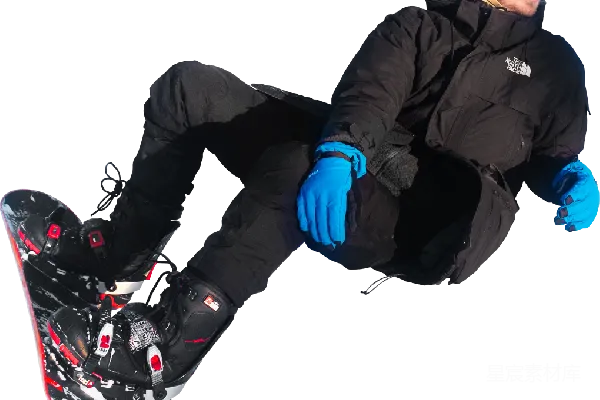 元素素材 滑雪板