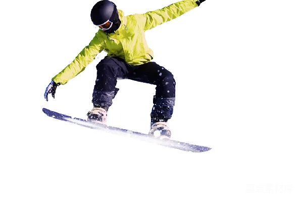 元素素材 单板滑雪
