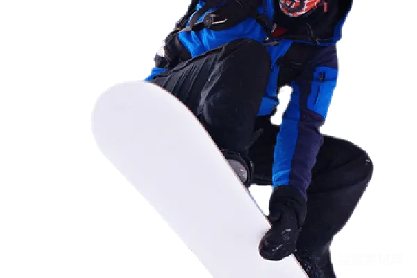 元素素材 滑雪板