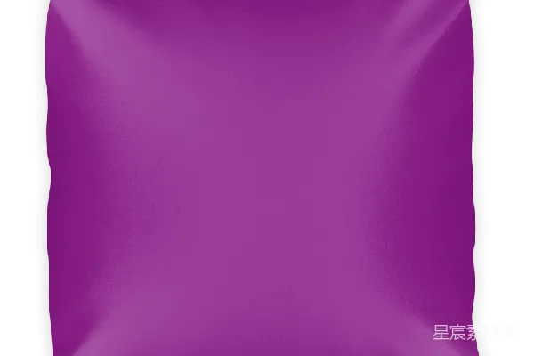 元素素材 紫色抱枕