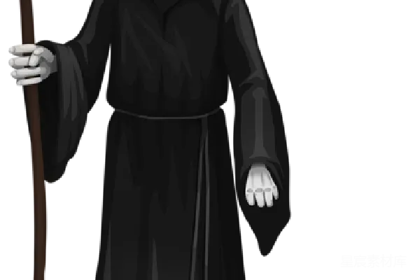 元素素材 死亡镰刀的幽灵