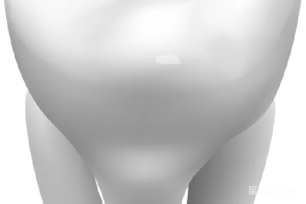元素素材 牙齿的3D渲染图