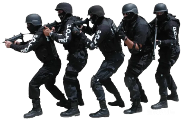 元素素材 SWAT