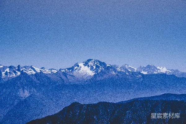 高清摄影 雪山冰川的航空摄影