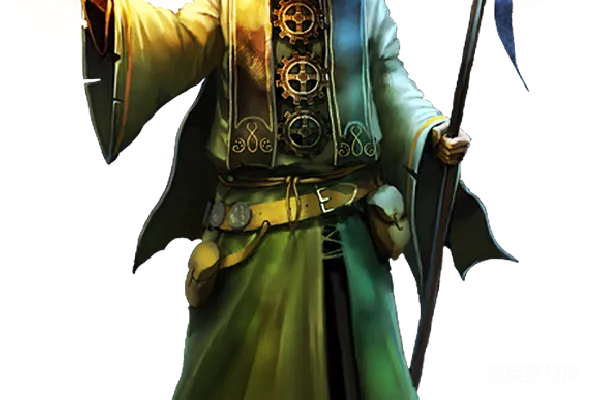 元素素材 巫师