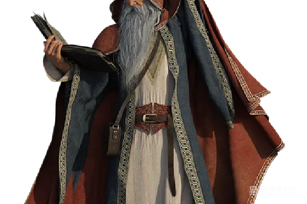 元素素材 巫师